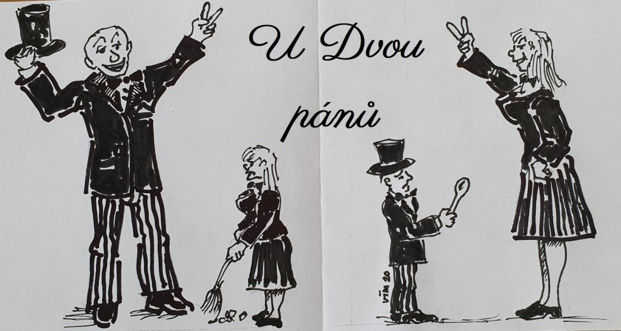 Penzion U Dvou Panu Pernink Bagian luar foto